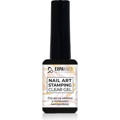 Expa nails Uv Led gel Nail Art Stamping Clear čirý gel na zdobení a razítkování 11 ml