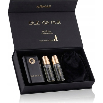 Armaf Club De Nuit Intense Man dárková sada pro muže parfém 12 ml + parfémovaný olej 12 ml