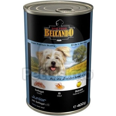 BELCANDO Junior Poultry & Egg 12x400 g