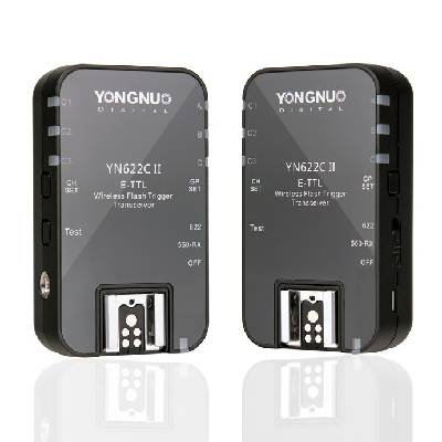 YONGNUO Radiové odpalovače Yongnuo YN622C II , E-TTL Canon (kit dvou kusů)