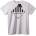 NOONEBRAND Тениска Марка Brooklyn Разни - M, White