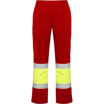 Roly Soan Zimné pracovné nohavice Hi-Viz HV9301 Red 60