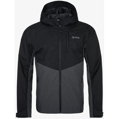 Kilpi Сиво и черно мъжко яке за спорт Kilpi Sonna-M Kilpi | Cheren | МЪЖЕ | XS