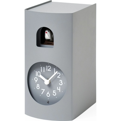 Lemnos Часовник с кукувица Bockoo сив (GF17-04 GY)