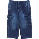 Guess Детски дънки Guess - Със странични джобове, сини, 12 м (20254-N5BA01-D5FQ0-RKOY-12M) - ozone