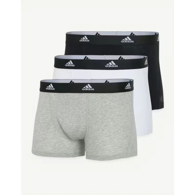 Adidas 3-Packs Active Flex Cotton Trunk Boxer Black/Beige/White