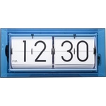 NeXtime Настолен часовник Big Flip Clear син (5209BL) Будилник