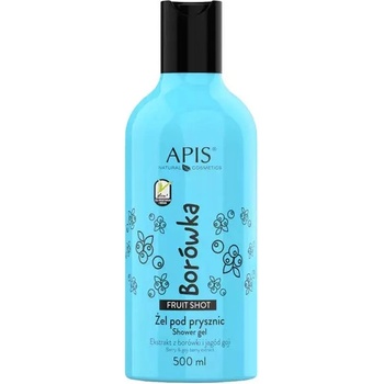 Apis Fruit Shot Čučoriedkový sprchový gél 500 ml
