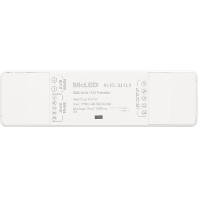 MCLED Zesilovač pro RGBW pásky 4x8A 5-24VDC ML-950.041.14.0
