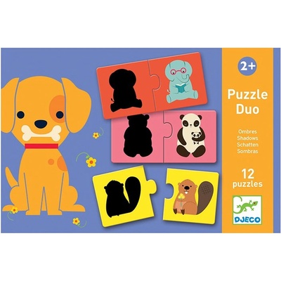 DJECO - Пъзел дуо трио Сенки DJ08187