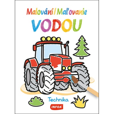 Maľovanie vodou Technika