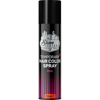 THE SHAVE FACTORY Temporary Hair Color Spray Pink 150 ml