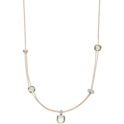 Ti Sento Сребърно дамско колие Ti Sento 34122GR (34122GR)