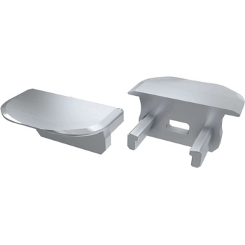 Lumines Krytka pro LED profil B šedý s kulatým otvorem 12-0034-00