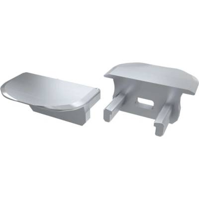 Lumines Krytka pro LED profil B šedý s kulatým otvorem 12-0034-00