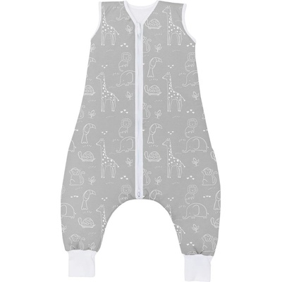 Fillikid Dětský overal na spaní celoroční safari grey