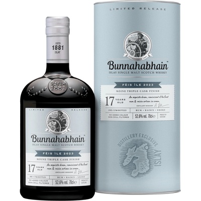 Bunnahabhain 17y 52,6% 0,7 l (tuba)