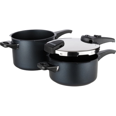 Kolimax Black Granitec Sada Biomax s Bio ventilem 22cm 6 l a 4 l