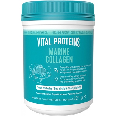 Vital Proteins Marine Collagen Wild Caught bez příchutě 221 g