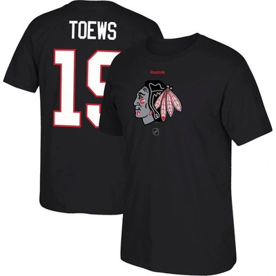 Reebok tričko Jonathan Toews #19 Chicago blackhawks Center Ice TNT Reflect Logo