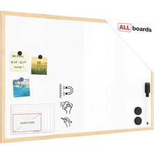 ALLboards NATURAL TM96D magnetická tabule 90 x 60