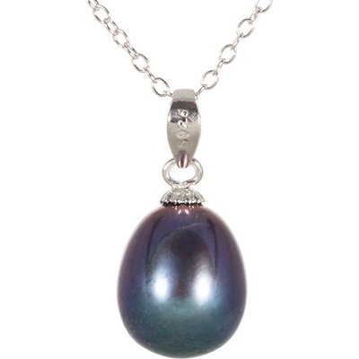JwL Luxury Pearls Přívěsek s pravou modrou perlou JL0439