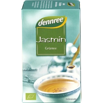 Dennree Jasmínový zelený čaj bio 30 g