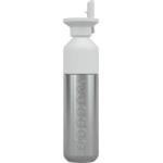 Dopper Бутилка за вода Dopper Dopper Steel x Flip Straw Water bottle - Steel / White - размер 490 ml (533-2412-0111)