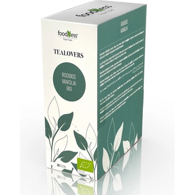 FoodNess Tealovers Rooibos Vaniglia 20 sáčků 40 g
