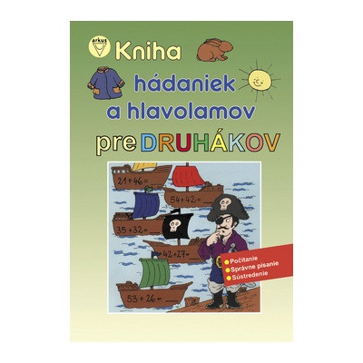 Kniha hádaniek a hlavolamov pre druhákov