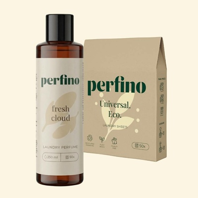 Perfino parfém na prádlo + prací papírky Fresh Cloud 50 PD