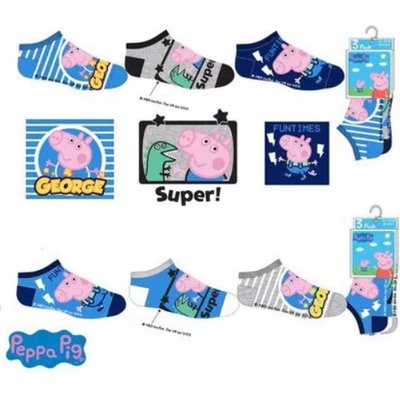 Peppa Pig George chlapecké krátké ponožky 3ks