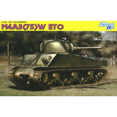 Dragon M4A3 75W ETO Sherman 1:35