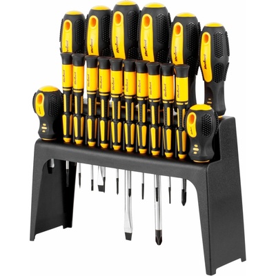 Rebel RB-1109 Sada skrutkovačov so stojanom 18 ks