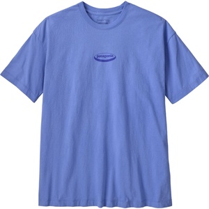 Patagonia Дамска тениска Patagonia Women's 95 Oval Logo Oversized T-Shirt - Diver Blue (916-6148-0414)