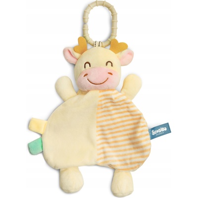 Sensillo Бебешка играчка за количка Sensillo - Mini Zoo Кравичка (SILLOZ-020)
