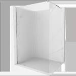 Mexen Kioto душ кабина Walk-in 100 x 200 см, на ивици 8 мм, хром - 800-100-101-01-09 (800-100-101-01-09)