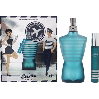 Image 1 of Jean Paul Gaultier Le Male Подаръчен комплект, Тоалетна вода 200ml +Тоалетна вода 10ml, мъже