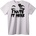 NOONEBRAND Тениска "Мразя го това място" - 7XL, White