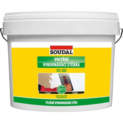 Soudal Vnitřní vyrovnávací stěrka 4 kg
