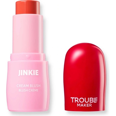 Trouble Maker Krémová lícenka Jinkie Cream Blush Chill Amber 6 g