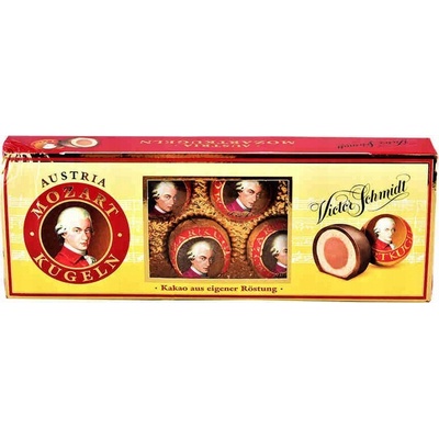 Manner Mozartovy koule marcipán v hořké čokoládě s nugátem 132 g