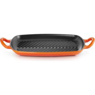 Le creuset Signature panvica na grilovanie Oranžová 30 x 27 cm