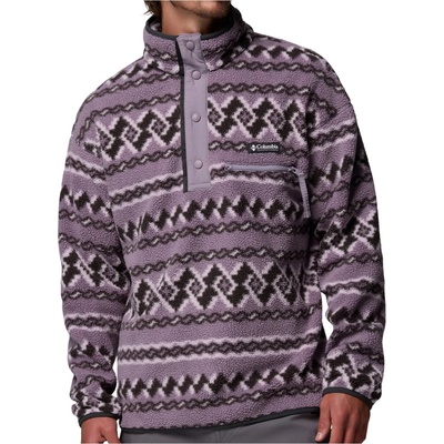 Columbia Мъжки поларен пуловер Columbia Helvetia II Printed Half Snap Fleece Fleece jumper - Shale Purple / Knitknot (005-6144-0714)