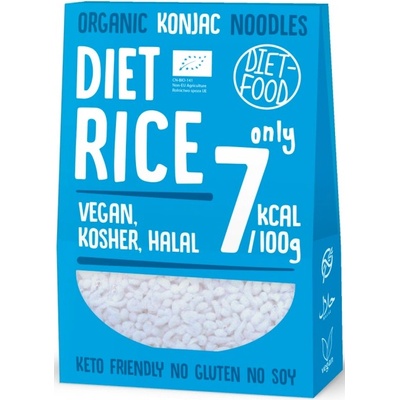 Diet-Food Diet Rice / Keto and Vegan Friendly Organic Konjac Noodles [300 грама]