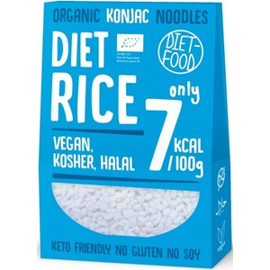 Diet-Food Diet Rice / Keto and Vegan Friendly Organic Konjac Noodles [300 грама]