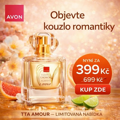 Avon TTA Amour limitovaná edice parfémovaná voda dámská 50 ml
