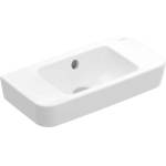 Villeroy & Boch O. novo - Умивалник Compact 50x25 см, с преливник, без отвор за смесител, CeramicPlus, алпийско бяло 434252R1 (434252R1)