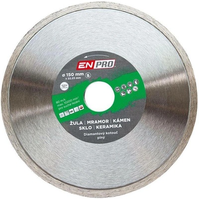 Kotouč diamantový plný Ø 150 x 22.2 mm, ENPRO