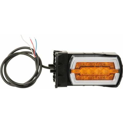 Přední sdružená svítilna 12V 24V pro výfuk + boční směrovku CLEOfront Horpol – Hledejceny.cz